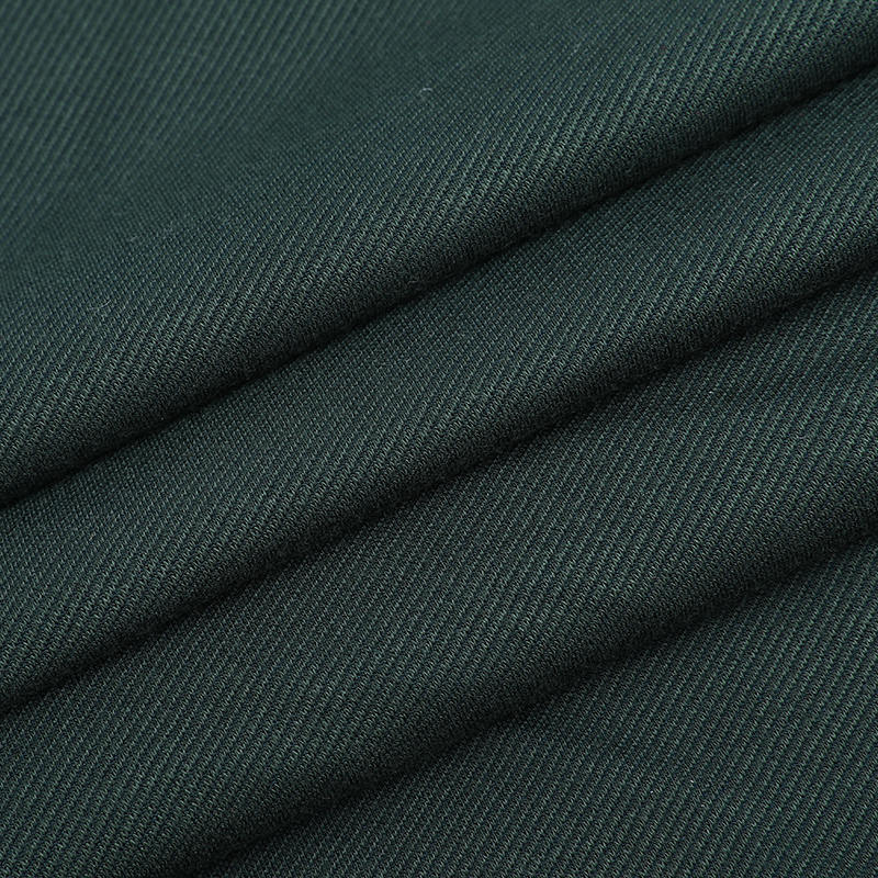 Tela de sarga de doble cara de spandex cubierta de poliéster 40s R + 75/40
